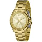 Relógio Lince Feminino 40mm Analógico Dourado