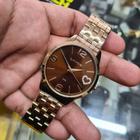 Relógio Lince Feminino Dourado mostrador Marron Lrg4717l M2KX