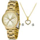 Relógio Lince Feminino LRG4681LKZ83 S1KX Dourado ( CONJUNTO )