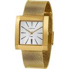 Relógio LINCE feminino quadrado dourado LQG4654L B1KX - Orient Lince