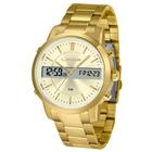 Relogio Lince Masculino Dourado Anadigi Mag4489L C1Kx