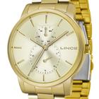 Relógio Lince Multifunção Feminino LMGJ086L C1KX Dourado