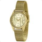 Relogio Lince Urban Feminino Original Lrgj137l Dourado