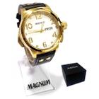 Relógio Magnum Masculino Analógico Dourado MA32783B