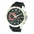 Relogio Magnum masculino pulseira de couro preto MA31560J - MSTIME