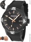 Relógio Magnum Sports Masculino MA34192T Pulseira Borracha em