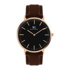 Relógio Masculino Brooklyn Black Rosé Gold 40mm