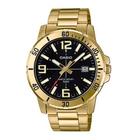 Relógio Masculino Casio Analógico Dourado Analógico MTP-VD01G-1BVUDF