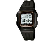 Relógio Masculino Casio Digital - F-201WA-9ADF Preto
