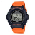 Relógio Masculino Casio Digital Laranja W-219H-4AVDF