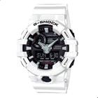 Relógio Masculino Casio G-Shock Anadigi Branco GA-700-7ADR