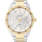 Relógio Masculino Citizen Quartz Bicolor Calendário TZ20493B