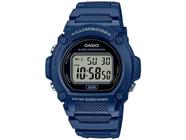 Relógio Masculino Digital Casio Standard - W-219H-2AVDF Azul
