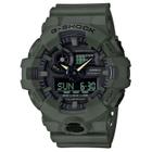 Relógio masculino G-Shock Casio série XL GA-700UC-3ACR verde oliva