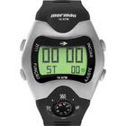 Relógio Masculino Mormaii Esportivo Prova D'Água Digital Bússola Preto e Prata MO1324AB/1P