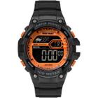 Relógio Masculino Mormaii Wave Preto Laranja Digital Sport À Prova D'água 10ATM 100m MO3480AC/8L