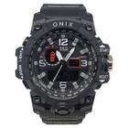 Relógio Masculino Onix Anadigi Ox121 Preto