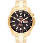 Relógio Masculino Orient Automatic 3 Stars Dourado 469Gp078F