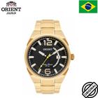 Relógio Masculino Orient Mgss1159p2kx Dourado Pulseira Metal