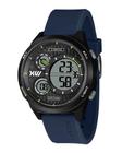 Relógio Masculino Preto Azul Digital Silicone X-Watch + NF
