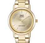 Relogio masculino qq dourado qa38j010y