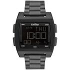 Relógio Masculino Quadrado Preto Grafite Digital Condor Grande Sport Pulseira de Metal COBJ2649AG/8C