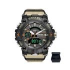 Relógio Masculino Smael 8040 Militar Tático Shock Esportivo