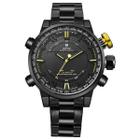 Relógio Masculino Weide Anadigi Wh-6402 Amarelo