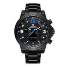 Relógio Masculino Weide AnaDigi WH6908B Preto e Azul