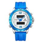 Relógio Masculino Weide AnaDigi WH8602 Azul e Branco