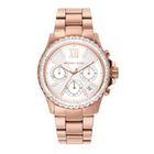 Relógio Michael Kors Everest MK7213 feminino em ouro rosa 36 mm