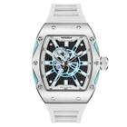 Relógio MINBER Skeleton Automatic 43mm 3ATM Waterproof Masculino