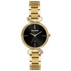 Relógio Mondaine Cistais Dourado Feminino 32496LPMVDE1