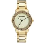 Relógio Mondaine Dourado Espelhado Feminino 32475LPMVDE1