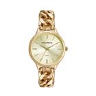 Relógio Mondaine Dourado Feminino 32591LPMVDM1