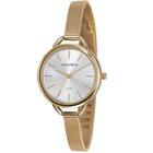 Relógio mondaine feminino analógico dourado 53612lpmvde1