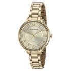 Relógio MONDAINE feminino analógico dourado 99458LPMVDE1