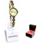 Relógio Mondaine Feminino Analógico Dourado MIni 32589LPMVDM1