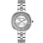 Relógio MONDAINE feminino analógico prata 32585L0MVNE2