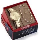 Relógio Mondaine Feminino Colar de Pedras 32561LPMKDE1K1 Kit