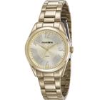 Relógio Mondaine Feminino Dourado 99572LPMVDE1