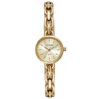 Relogio Mondaine Feminino dourado pequeno mini pulseira elos classico social a prova de agua 32589LPMVDM1