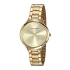 Relogio Mondaine Feminino Ref: 32215lpmvde1 Casual Dourado