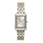 Relogio Mondaine Feminino Ref: 32781lpmvbe3 Retangular Bicolor