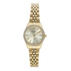 Relogio Mondaine Feminino Ref: 32803Lpmvde1 Clássico Dourado