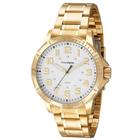 Relógio Mondaine Masculino 99592GPMVDE1 Mostrador Branco Dourado