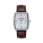 Relógio Mondaine Prata/Marrom Masculino 83506G0MVNH1