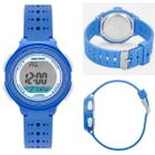 Relógio Mormaii Infanto-Juvenil Unissex MO0974/8A silicone azul