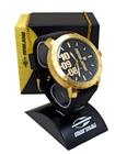 Relógio Mormaii Masculino Dourado Pulseira Borracha MOVX42EAB/5D