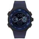 Relógio MORMAII masculino silicone azul MO1608B/8C
